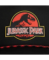 Jurassic Park Men's Logo Black Trucker Hat