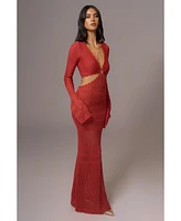 Jluxlabel Women's Blossom Haven Maxi Dress