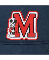 Disney Men's Mickey Mouse M Blue Unstructured Baseball Cap