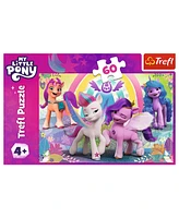 Trefl Red 60 Piece Puzzle - My Little Pony - In the World of Friendship