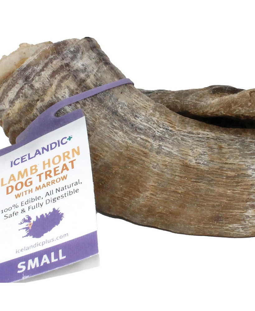 Lamb Horn W/ Marrow Dog Chew - Small