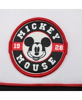Disney Men's Mickey Mouse Character Circle Black & White Trucker Hat