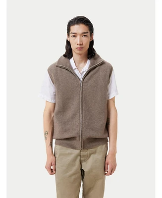 Gobi Cashmere Men's Full-Zipper Vest