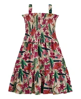 Guess Big Girls Poplin Sleeveless Dress