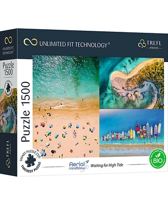 Trefl Prime 1500 Piece Puzzle - Aerial Mindblow: Waiting for High Tide