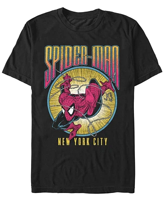 Fifth Sun Men's Spider Swing Circle Short Sleeve T-Shirt