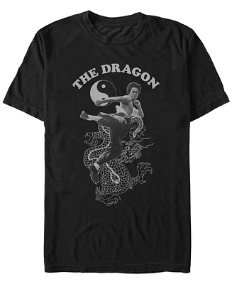 Fifth Sun Men's Flying Dragon Short Sleeve T-Shirt