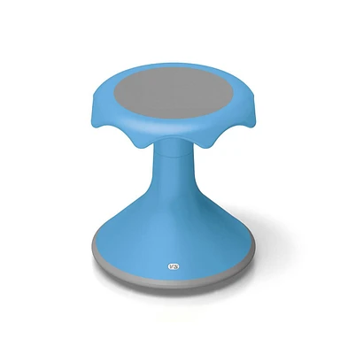 Vs America Hokki Stool Flexible Ergonomic Seating - 15" Light Blue