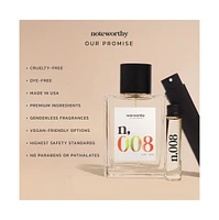 Noteworthy n,008 Say Yes Eau de Parfum 100ml – A Captivating Blend of Pear, Jasmine & Sandalwood | Modern Unisex Luxury Fragrance