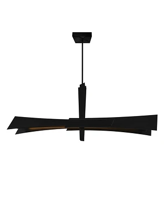 Cwi Lighting 27" Metal Solara Integrated Led Chandelier
