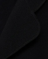 Mango Women's Lapel Collar Knit Sweater