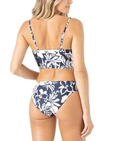 Roxy Juniors Oceanside Tankini Top Hipster Bottoms