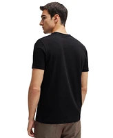 Boss by Hugo Men's Contrast Logo Regular-Fit T-Shirt