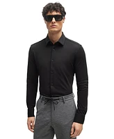 Boss by Hugo Men's Performance-Stretch Slim-Fit Dress Shirt
