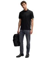 Boss by Hugo Boss Men's Regular-Fit Rubberized Logo Polo Shirt