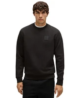 Boss by Hugo Men's Drop Needle Stitching Regular-Fit Sweatshirt