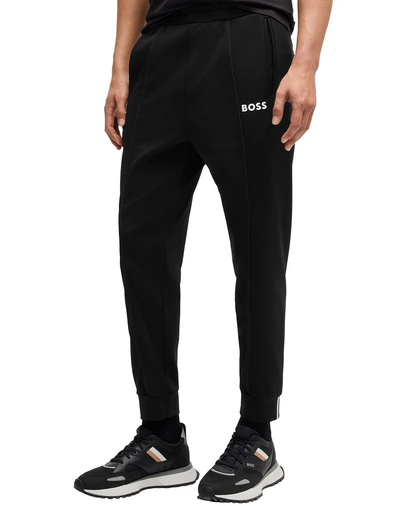 Boss by Hugo Men's Stretch Gabardine Active Tracksuit Bottoms