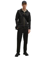 Boss by Hugo Men's Double B Monogram Zip-Up Hoodie