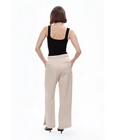 Nocturne Women's Slit Detailed Pants