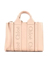 Pre-Owned Chloe Small Woody Convertible Tote Leather