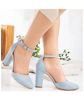 Gisele High Block Heel Pumps