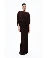 Nocturne Women's Draped Maxi Dress