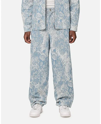 Xxiii Men's Denim Jacquard Jeans