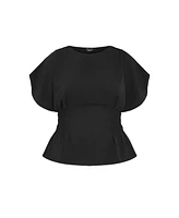 City Chic Plus Cara Top
