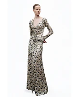 Nocturne Women's Twist Detail Maxi Dress