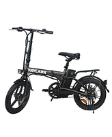 Nakto Skylark 16" Ebike Powerful 500W Motor Long Range Battery Durable Alloy Frame for City and Outdoor Riding