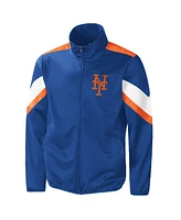 G-iii Sports by Carl Banks Men's Royal New York Mets Earned Run Full-Zip Jacket