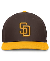 Nike Men's Brown/Gold San Diego Padres Pro Performance Snapback Hat