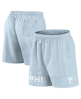 Fanatics Men's Light Blue Philadelphia Phillies Elements Swim Shorts