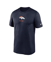 Nike Men's Navy Denver Broncos Legend Sign Performance T-Shirt