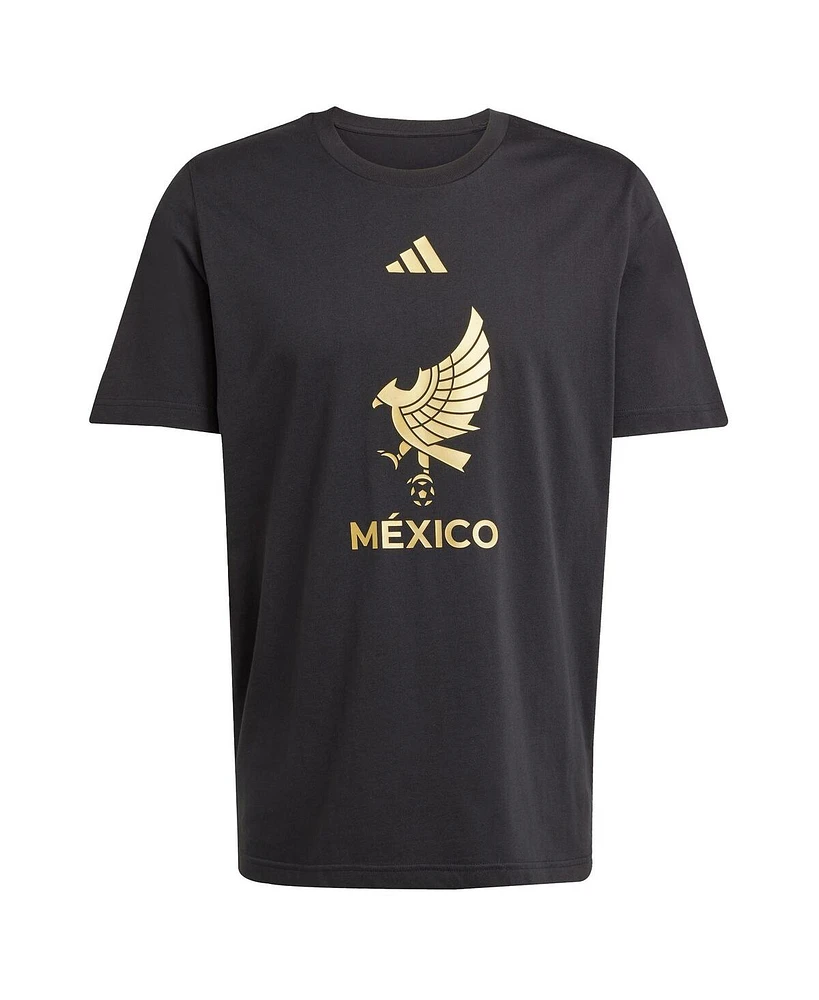 Adidas Men's Black Mexico National Team 2025 Third Jersey Dna Graphic T-Shirt