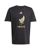 Adidas Men's Black Mexico National Team 2025 Third Jersey Dna Graphic T-Shirt