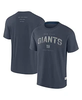 Fanatics Men's Navy New York Giants Elements Weathered Tonal Future Ground T-Shirt