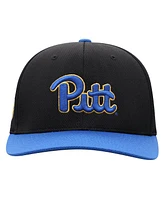 Top of the World Men's Black Pitt Panthers Reflex Fitted Hat