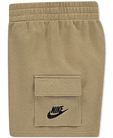 Nike Little Boys Pocket T-Shirt & French Terry Shorts, 2 Piece Set