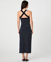 French Connection Women's Striped Bodycon Knit Dress