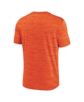 Nike Men's Orange Clemson Tigers Campus Center Block Velocity Performance T-Shirt