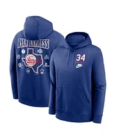 Nike Men's Nolan Ryan Royal Texas Rangers 2024 Mlb All-Star Game Legends Club Fleece Pullover Hoodie