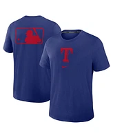 Nike Men's Royal Texas Rangers Authentic Collection Early Work Tri-Blend Performance T-Shirt