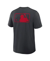Nike Men's Navy Cleveland Guardians Authentic Collection Early Work Tri-Blend Performance T-Shirt