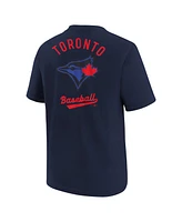 Nike Big Boys and Girls Navy Toronto Blue Jays City Connect T-Shirt