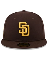 New Era Men's Brown San Diego Padres 2025 Jackie Robinson Day 59FIFTY Fitted Hat