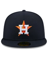 New Era Men's Navy Houston Astros 2025 Jackie Robinson Day 59FIFTY Fitted Hat