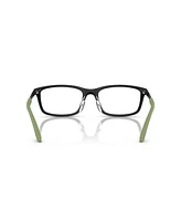 Emporio Armani Kids Men's Rectangle Eyeglasses, EK3009