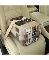 Double Door Carrier: Small - Brown