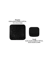 3D Foam Squares: 2mm Black Mix